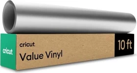 Cricut Value Vinylfolie permanent silber, 30.5x304.8cm