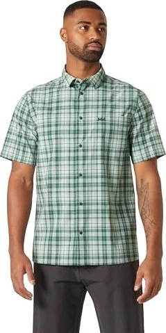 Helly Hansen Fjord 2.0 Hemd kurzarm green mist (Herren)