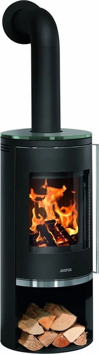 Justus Faro 2.0 Glas Stahl schwarz