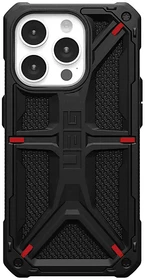 UAG Monarch Pro Kevlar Case für Apple iPhone 15 Pro Kevlar Black