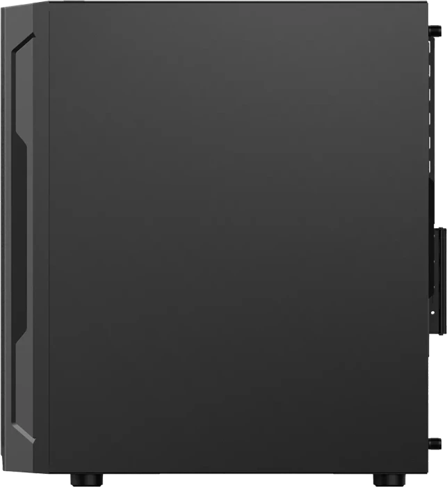 Logic Concept Aramis ARGB Mini Black, Glasfenster