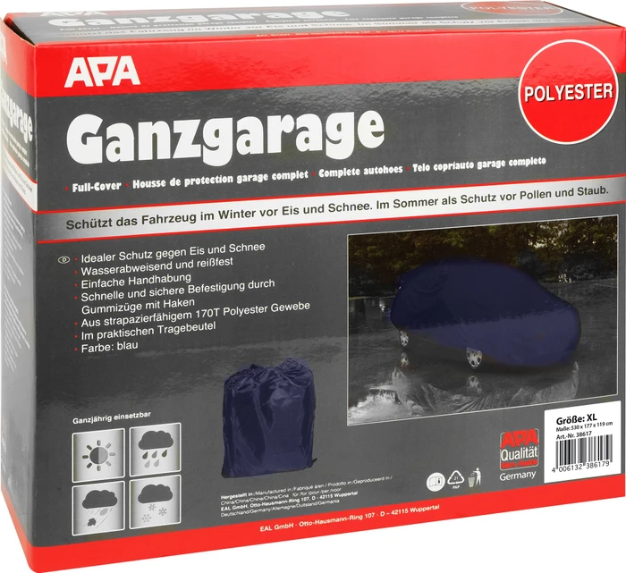 APA Ganzgarage für Vans XL