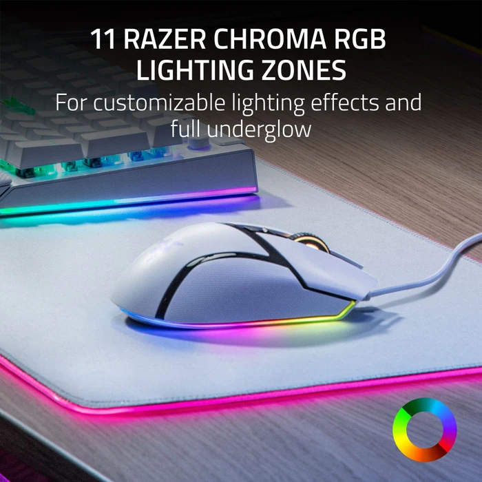 Razer Basilisk V3 White Edition, USB