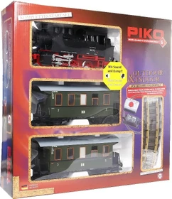 Piko - Spur G Start-Set - Personenzug BR 80 inkl. Sound und Dampf
