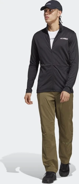adidas Terrex Multi Full-Zip Fleece Jacke schwarz (Herren)