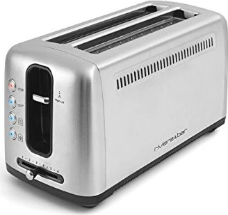 Riviera & Bar Stainless Steel 2 XL Doppel-Langschlitz-Toaster
