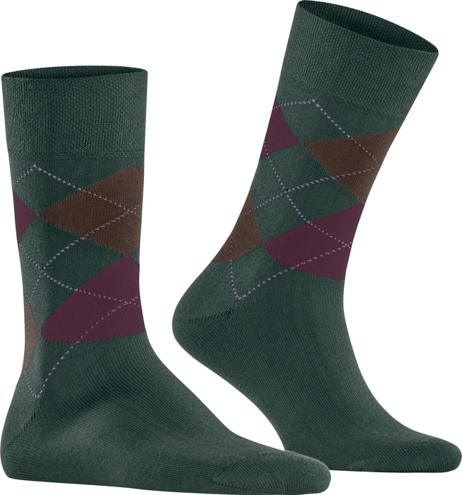 Falke Sensitive Argyle Socken thyme (Herren)