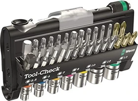 Wera Tool-Check 1 SB Bitset/Steckschlüsselsatz inkl. Werkzeugbox, 38-tlg.