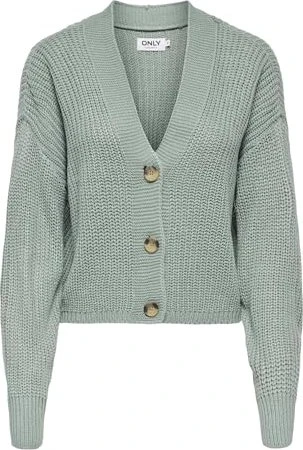 ONLY Carol Strickjacke chinois green (Damen)