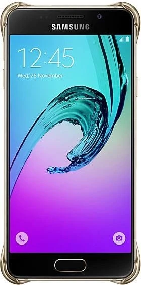 Samsung Clear Cover für Galaxy A3 (2016) gold