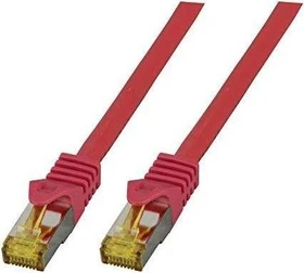 EFB Elektronik Patchkabel, Cat7/Cat6a, S/FTP, RJ-45/RJ-45, 0.25m, rot