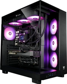 Thermaltake FTW A-Line LCS, Black, Ryzen 7 7800X3D, 32GB RAM, 2TB SSD, GeForce RTX 5070 Ti (PC-000113-DE)