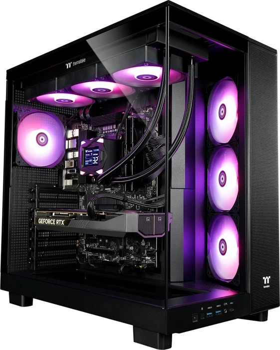 Thermaltake FTW A-Line LCS, Black, Ryzen 7 7800X3D, 32GB RAM, 2TB SSD, GeForce RTX 5070 Ti