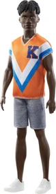 Mattel Barbie - Fashionistas Ken mit gedrehtem schwarzen Haar mit Pulli