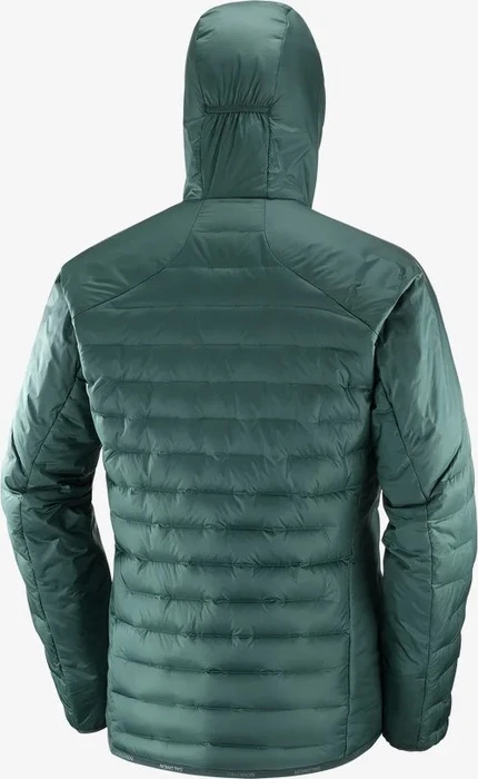 Salomon Outline Down Hoodie Funktionsjacke ponderosa pine (Herren)