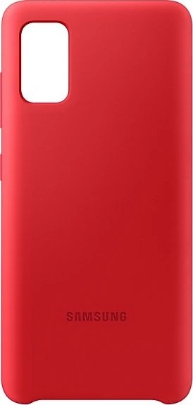 Samsung Silicone Cover für Galaxy A41 rot