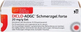 Zentiva Diclo-ADGC forte 20mg/g Schmerzgel, 30g