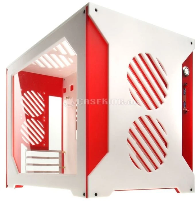 Parvum Systems S2.0 weiß/rot, Acrylfenster