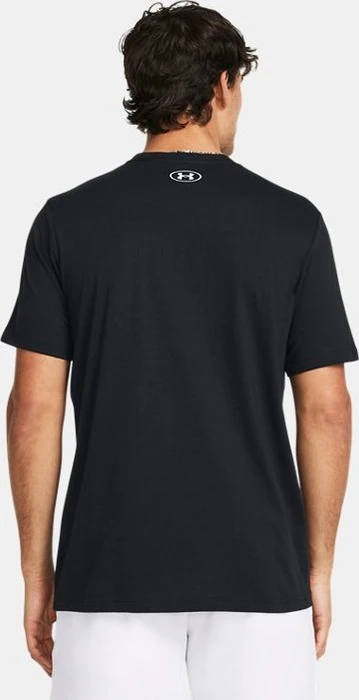 Under Armour Logo Funktionsshirt kurzarm schwarz/weiß (Herren)