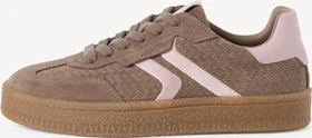 Tamaris Ledersneaker Low brown/rose (Damen)