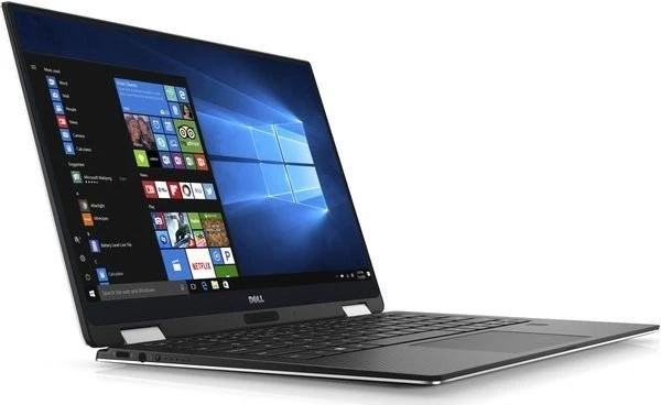 Dell XPS 13 2-in-1 9365 (2017), silber, Core i5-7Y54, 4GB RAM, 128GB SSD, DE