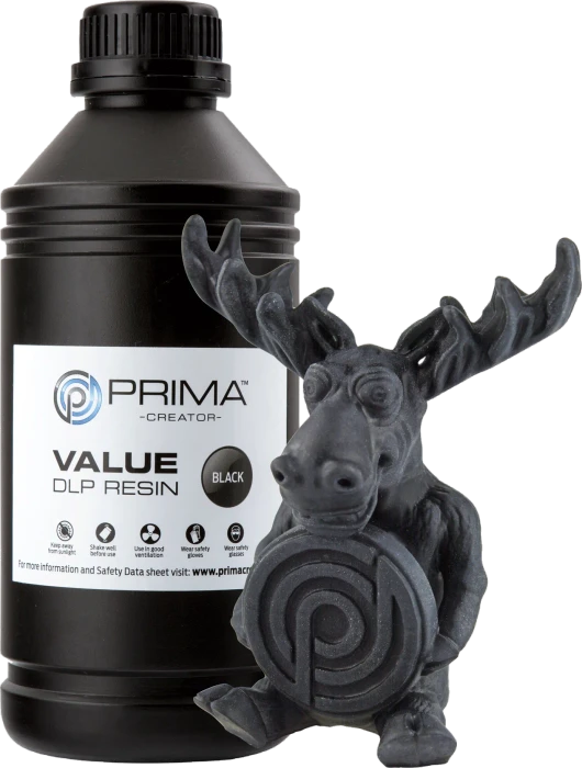 PrimaCreator Value UV/DLP Black, 1.00kg