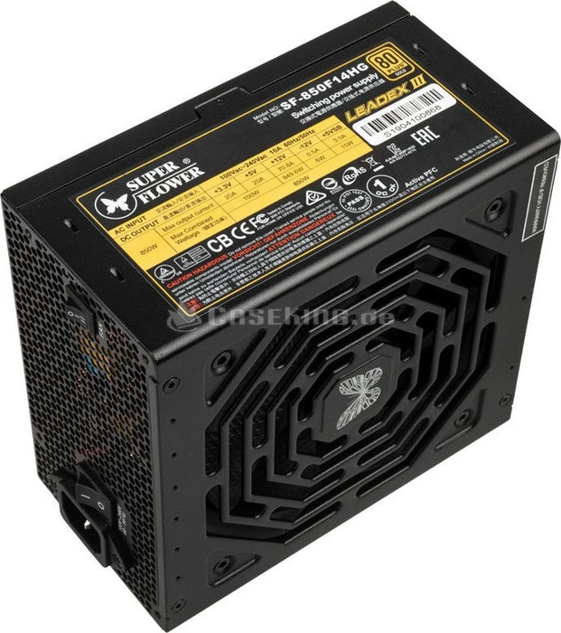 Super Flower Leadex III Gold schwarz 850W, ATX