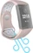 Hama Ersatzarmband Sport für Fitbit Charge 3/4 grau/rose Vorschaubild