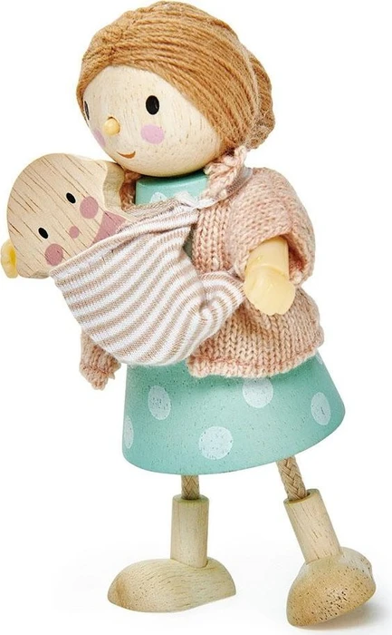 Tender Leaf Dolls World - Mrs Goodwood and the Baby