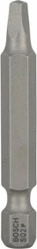 Bosch Professional Extra Hart Innenvierkant Bit 1/4", R2x49mm, 3 Stück