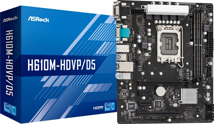 ASRock H610M-HDVP/D5 (Intel 1700)