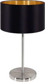 Eglo Maserlo Schirmleuchte schwarz/gold