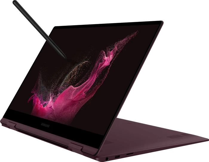 Samsung Galaxy Book2 Pro 360 13, Burgundy, Core i5-1240P, 8GB RAM, 256GB SSD, DE
