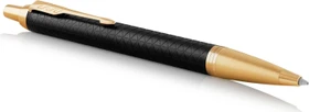 Parker IM Premium Kugelschreiber black/gold trim, Geschenkbox