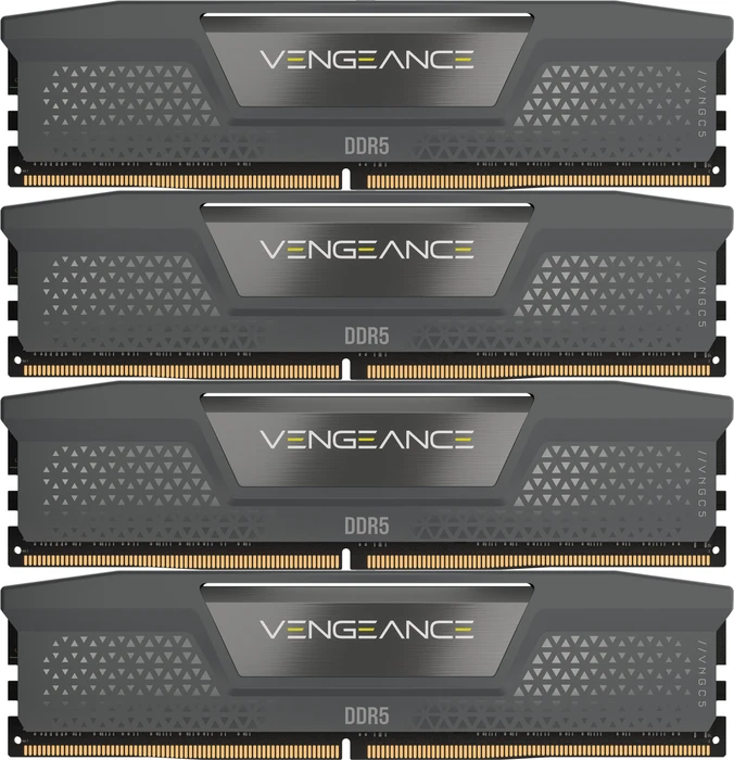 Corsair Vengeance grau UDIMM 64GB Kit, DDR5-6000, CL36-36-36-76