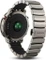 Garmin Fenix Chronos silber mit Hybrid-Titan-Armband Vorschaubild