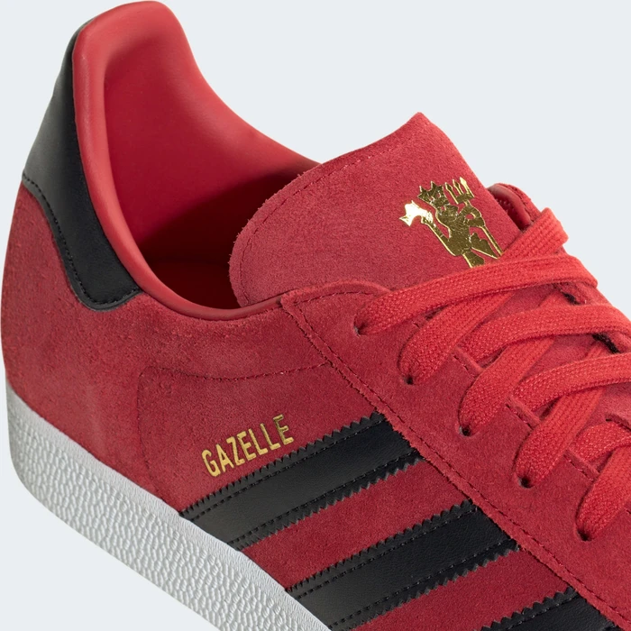 adidas Gazelle Fußball Manchester United mufc red/core black/cloud white