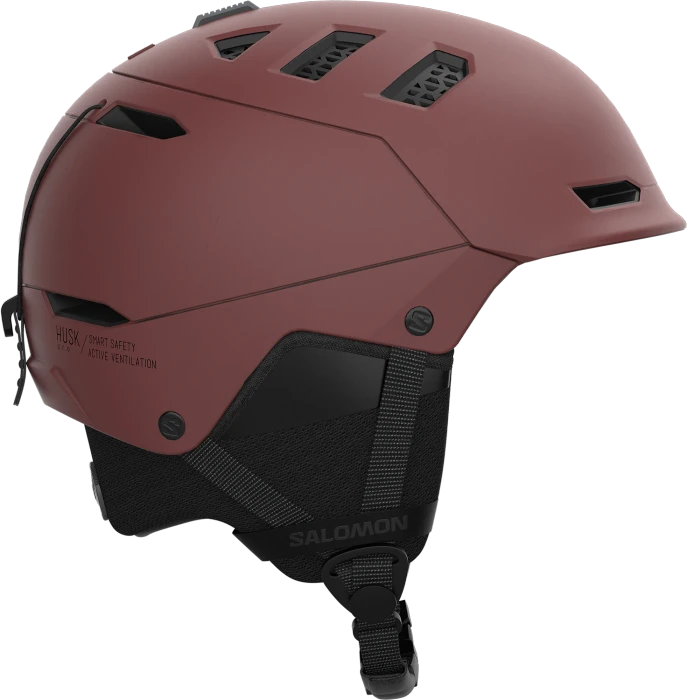Salomon Husk Pro Helm madder
