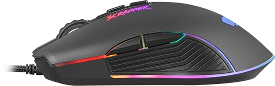 Natec Fury Scrapper Gaming Mouse schwarz, USB