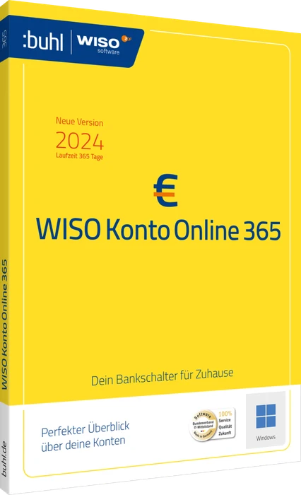 Buhl Data WISO Konto Online Plus 2024, ESD (deutsch) (PC)