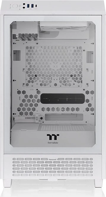 Thermaltake The Tower 200 Snow, weiß, Glasfenster, Mini-ITX