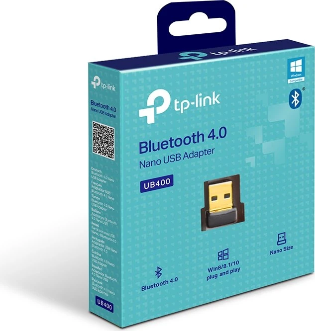 TP-Link UB400 Nano, Bluetooth 4.0, USB-A 2.0 [Stecker]