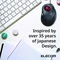 Elecom DEFT M-DT2URBK-G Trackball schwarz/rote Kugel, Rechtshänder, USB-A Vorschaubild