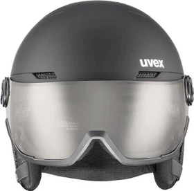 UVEX Wanted Visor Pro V Helm black matt