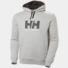 Helly Hansen HH Logo Hoodie grey melange (Herren)