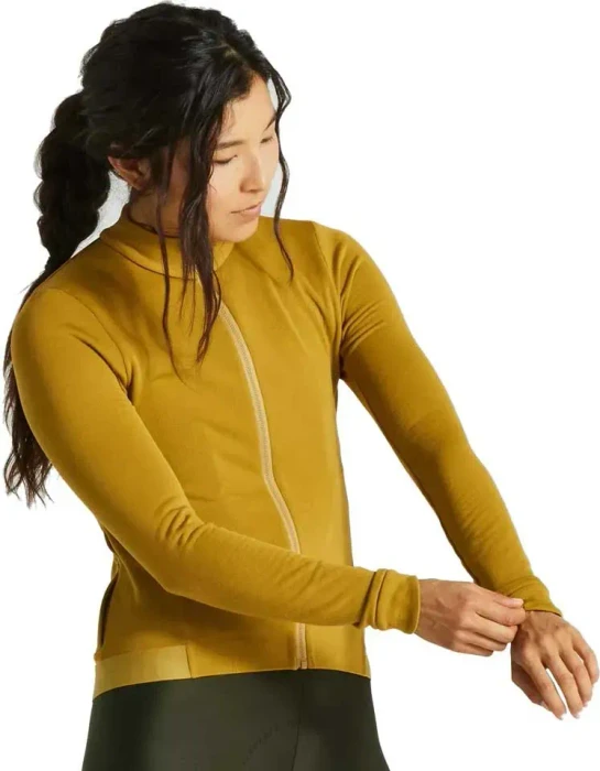 Specialized Prime Powergrid Trikot langarm harvest gold (Damen)