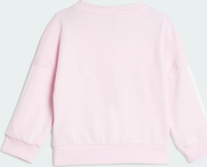 adidas Essentials Trainingsanzug clear pink/white (Junior)