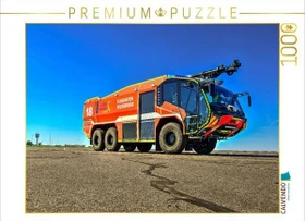 Calvendo FLF 11.500/1.400/P250-HRET / Rosenbauer Panther 6x6 / Flughafen Erfurt-Weimar