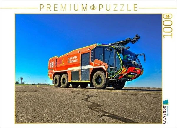 Calvendo FLF 11.500/1.400/P250-HRET / Rosenbauer Panther 6x6 / Flughafen Erfurt-Weimar