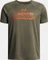 Under Armour Tech Split Wordmark Funktionsshirt kurzarm marine od green/orange base (Junior) Vorschaubild